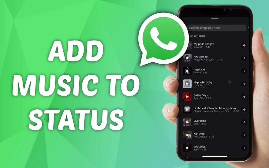 New Sheer Publishing Africa 8 WhatsApp Introduces Music Sharing in Status Updates